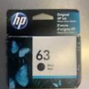 HP 63 ブラック 標準容量インク カートリッジ F6U62AN#140