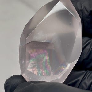 Mozambique Rose Quartz Crystal Home Decor Art Interior Design Gifts gifts for her image 1