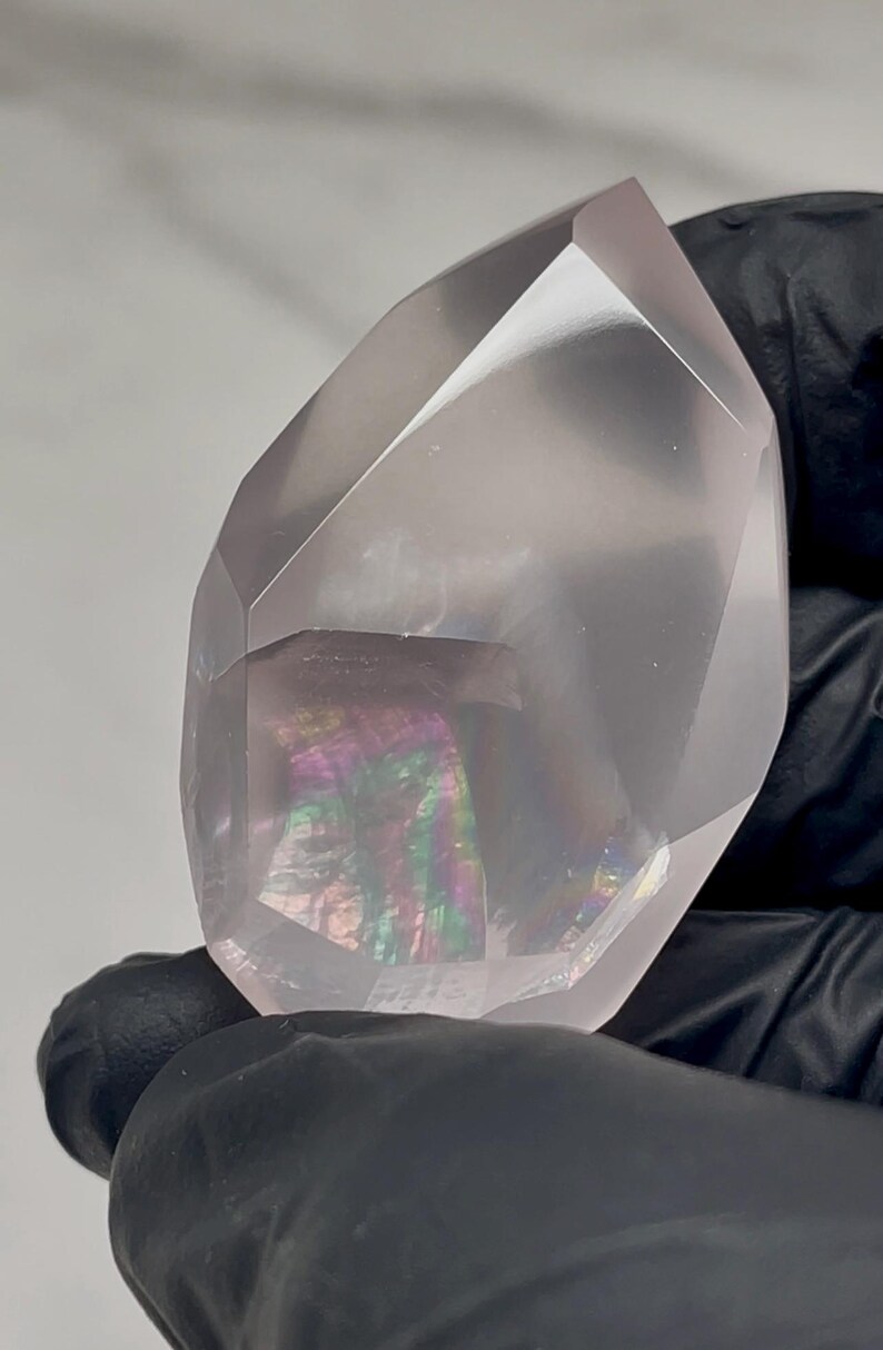 Mozambique Rose Quartz Crystal Home Decor Art Interior Design Gifts gifts for her image 1