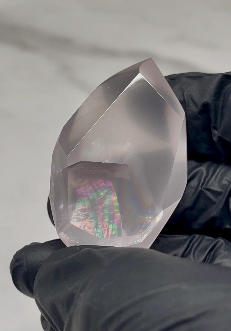 Mozambique Rose Quartz Crystal Home Decor Art Interior Design Gifts gifts for her image 2