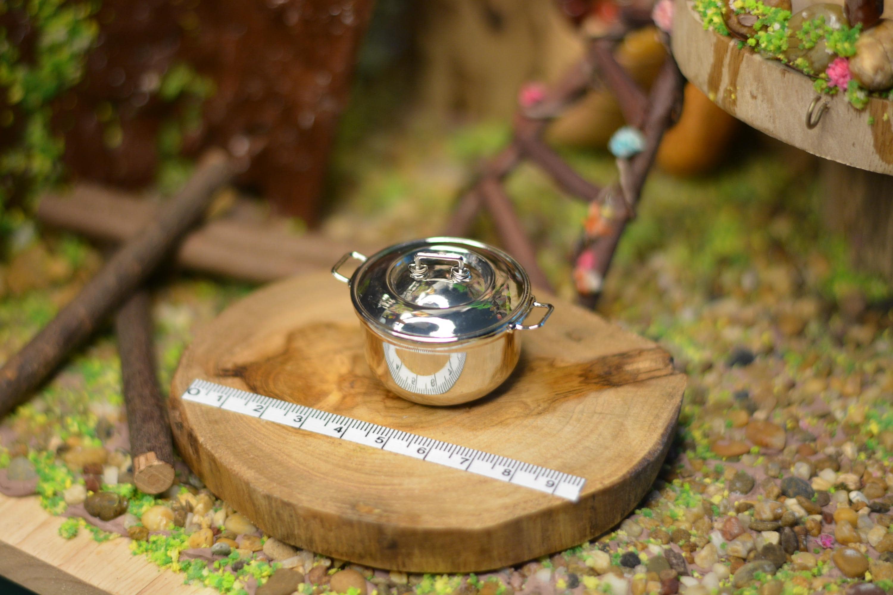 Miniature Stainless Steel Pot With Lid – Functional Mini Cookware ...