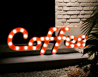 Cafe neon sign, Cafe neon led light, Cafe led light decor, Restaurant led neon sign, Signature cafe light