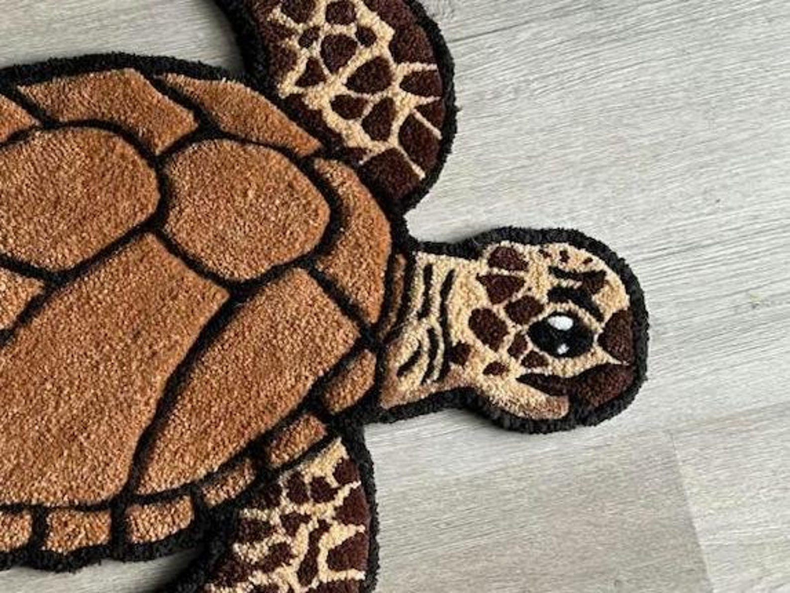 Sea Turtle Rug - Etsy