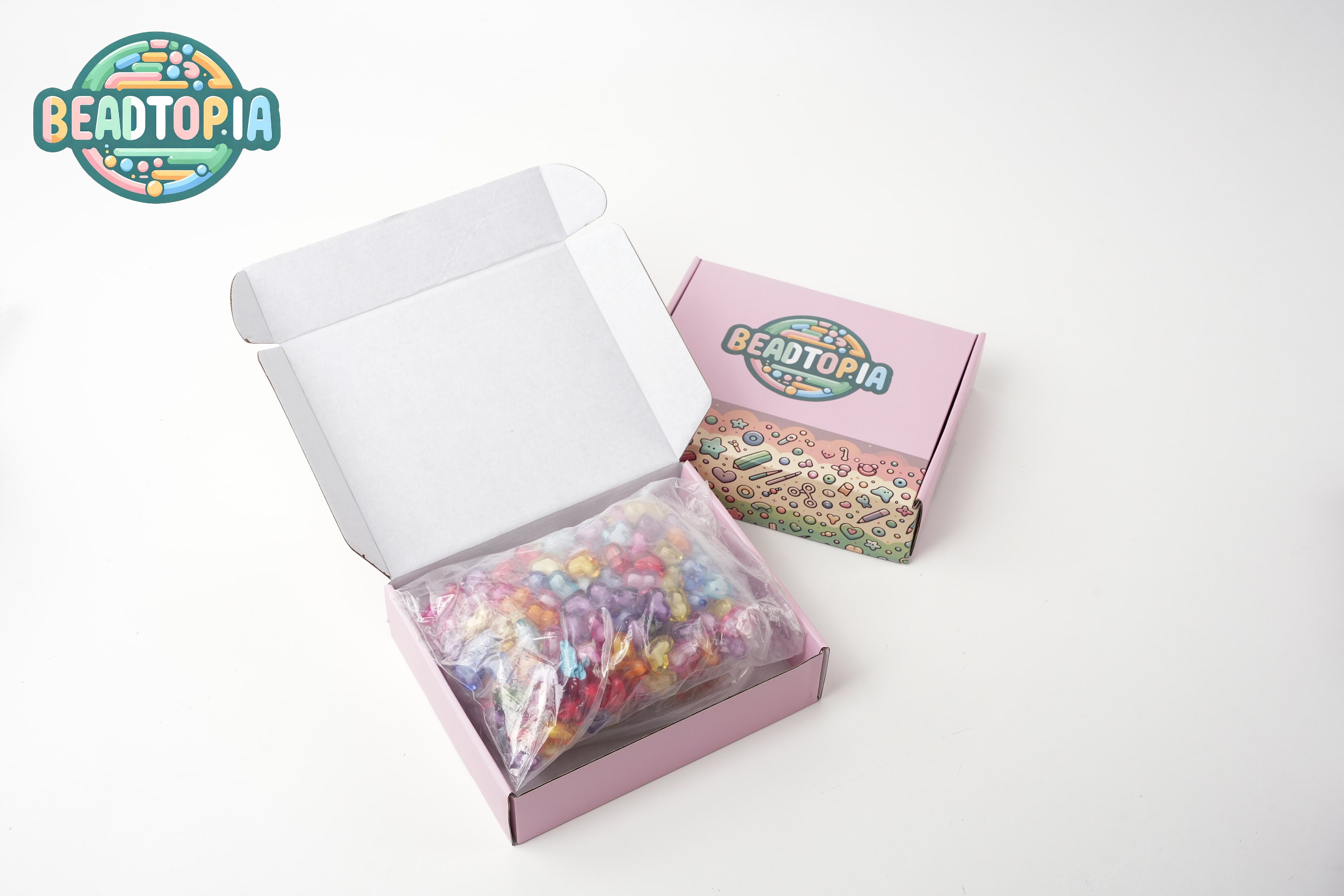 DIY Beading Kit | Blue To Silver Fade Beading Kit | Beaded Bracelet Includes All Jewelry Making Kit Supplies | DIY Kit | Peyote Bracelet | Beading Patterns | Christmas Gift