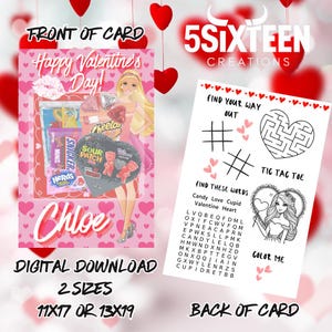 Grande carte gourmande pour la Saint-Valentin