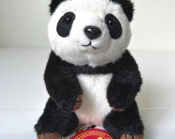 Vintage knuffelpanda Ueno Zoo – zeldzaam verzamelobject Tama Tokyo Zoological Park