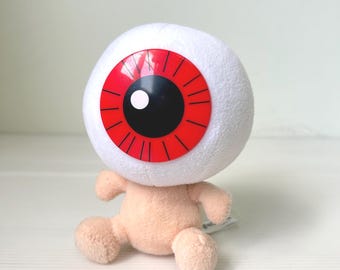 Vintage Medama Oyaji Gegege No Kitaro Plush Stuffed Toy Doll Japan