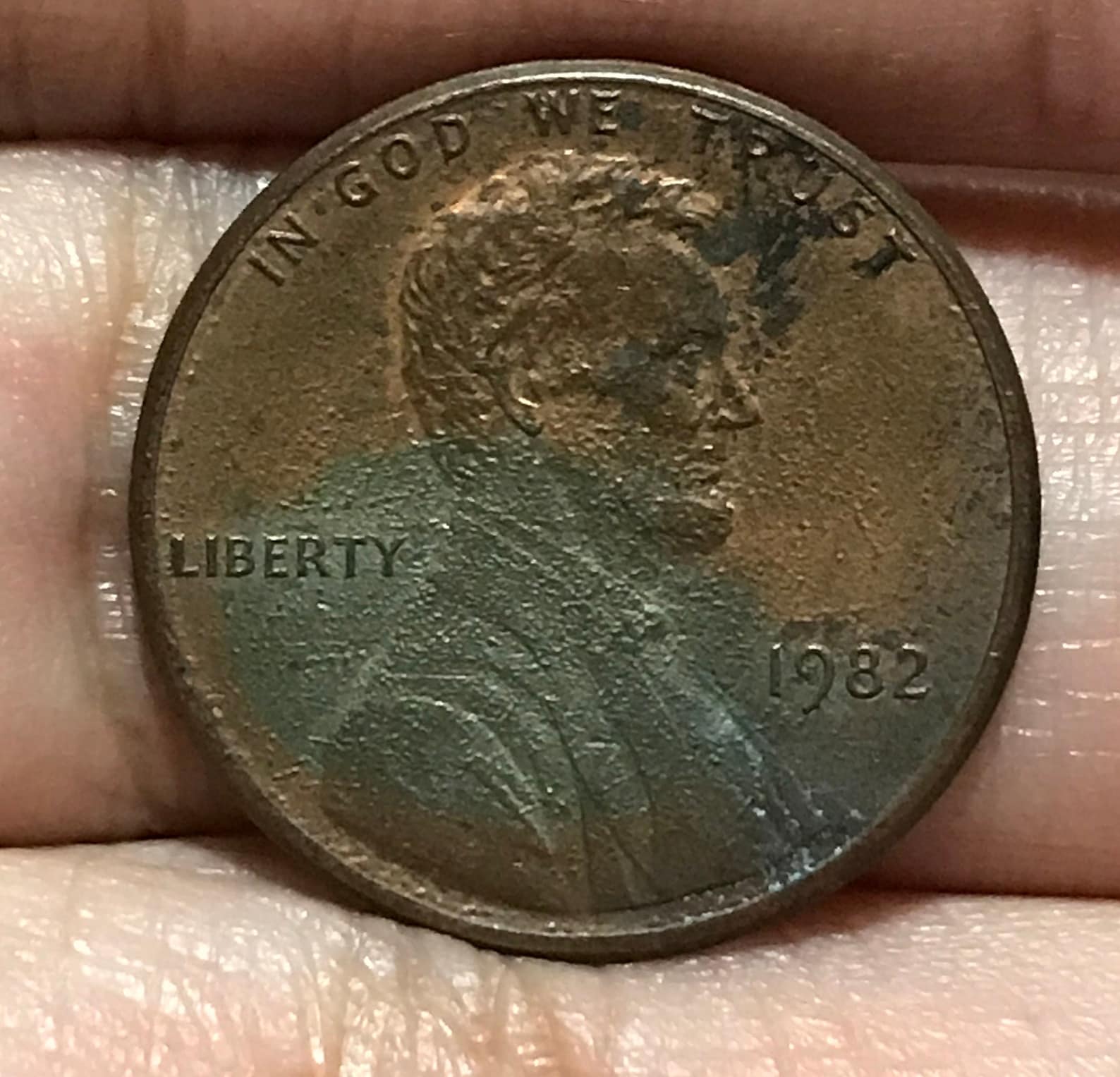 Rare 1982 No Mint Mark Lincoln Memorial Penny Small Date Error - Etsy
