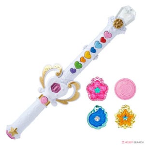 Glitter Force Hug! Pretty Cure PreCure Melody Sword Mirai Crystal Bandai Toy Japan