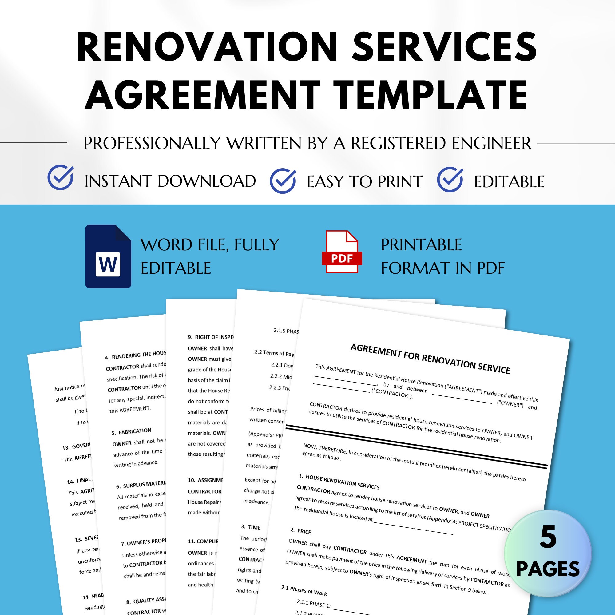 Beautiful view of Maximum Allowance In Apartment Renovation Contracts