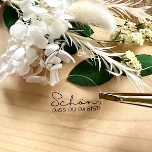 Personalized stickers | Wedding stickers for guest gifts | Stickers &quot;It&#39;s great that you&#39;re here&quot; | Wedding stickers