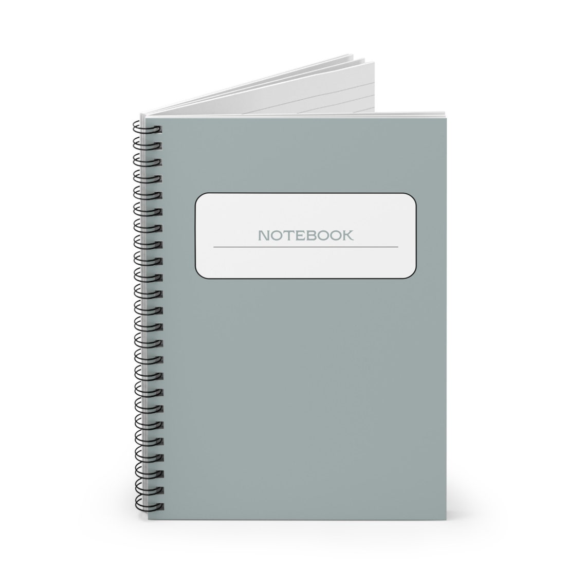 Copy of Letter B Mud Spiral Notebook Ruled Line - Etsy