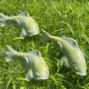 Fish Sculpture Garden Art 