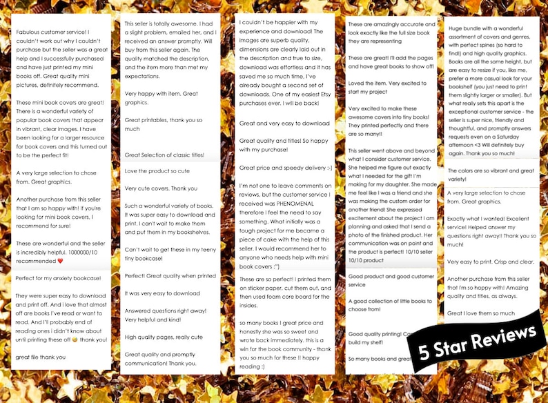 Meer dan 300 mini-boekcovers voor jongvolwassenen – schaal 1:12 (printbaar PDF-bestand) afbeelding 13
