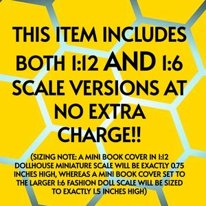 Spicy Romance Smut Mini Book Covers – 700+ Designs (1:12 & 1∶6 Scale PDF) image 4
