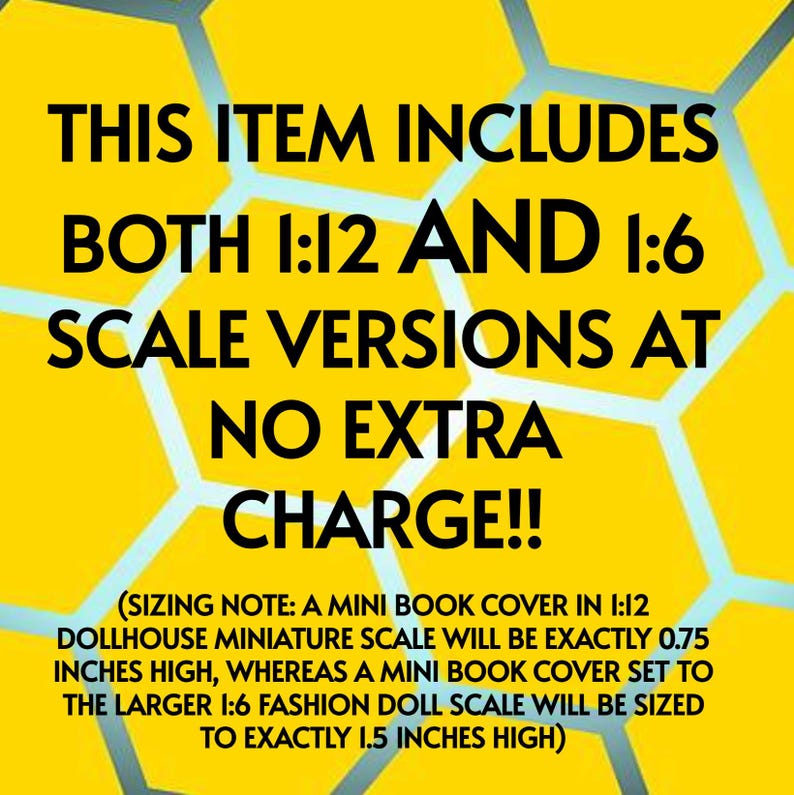 Spicy Romance Smut Mini Book Covers – 700+ Designs (1:12 & 1∶6 Scale PDF) image 4