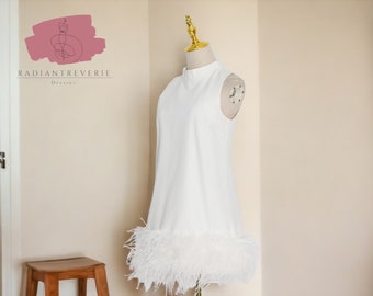 Sleeveless Mini Dress | Women's Fashionable Clothing | A-Line Partywear