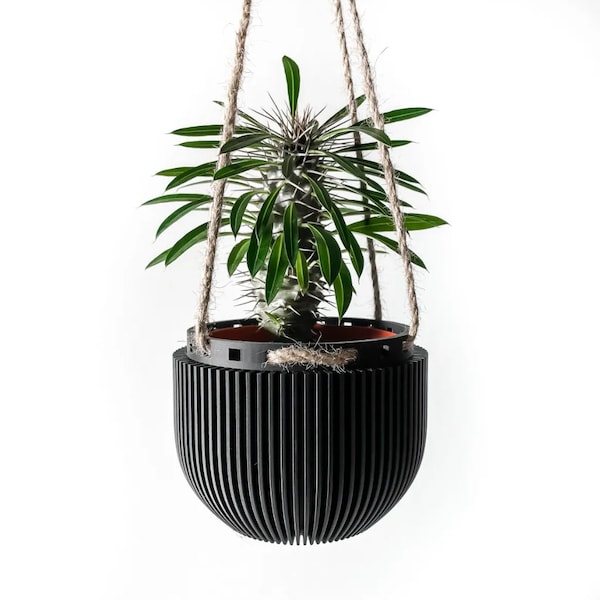 The Nelli Hanging Planter Pot | Modern and Unique Home Decor for Plants and Succulents