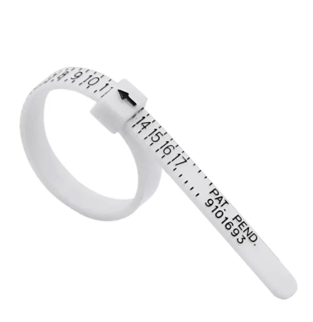 Ring Sizer, Plastic Ring Sizer, Finger Sizer, Ring Sizing Tool, Ring
