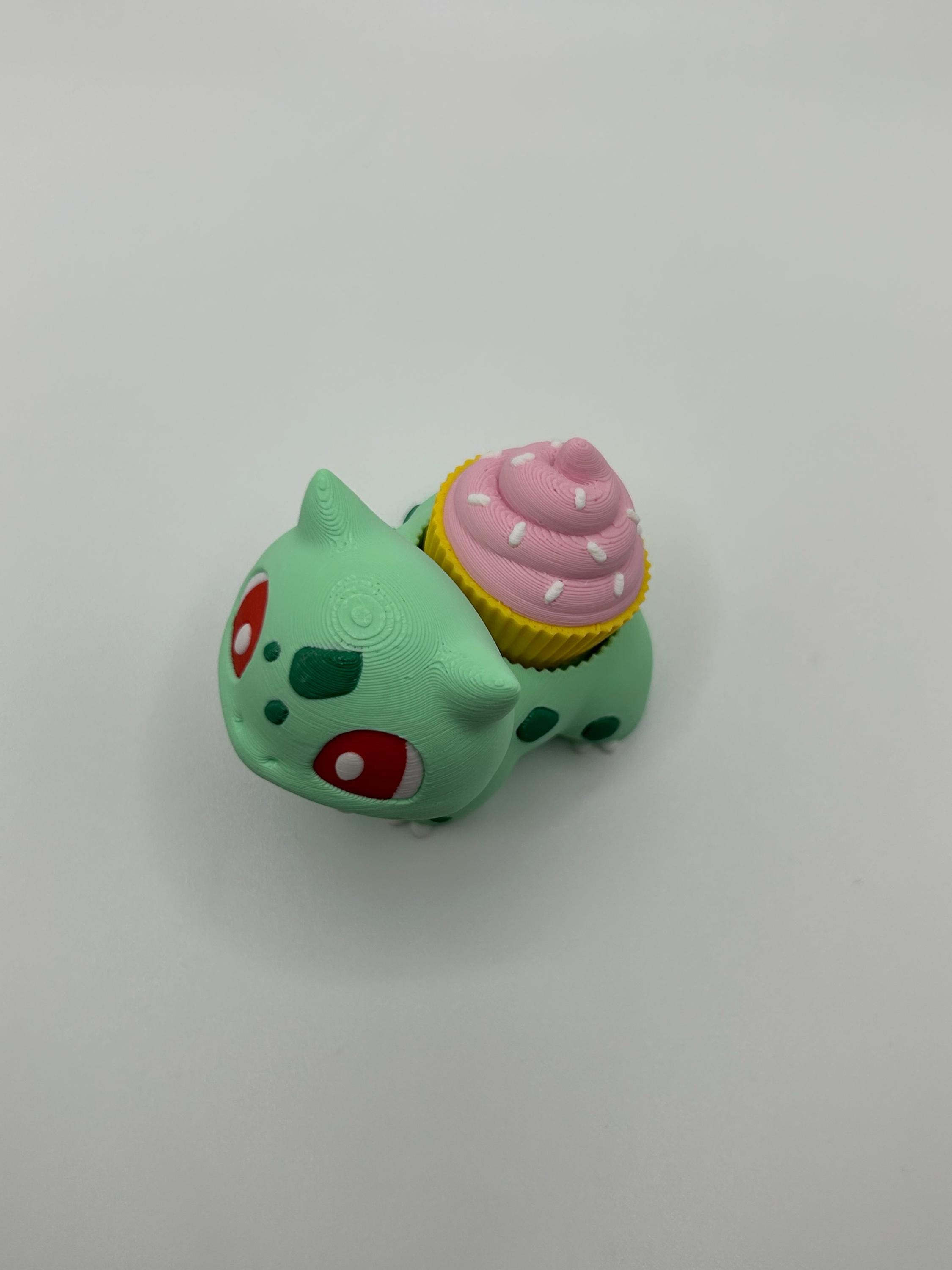 Bulbasaur Cupcake Fidget Clicker – Desk Stress Toy - Etsy