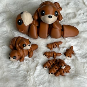 Loutre agitée, objet de collection