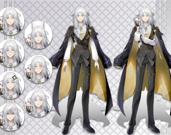 Rigged Man Vtuber Model: Ready to Use Live2D Avatar