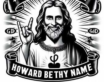 Gott / Jesus - “Howard sei dein Name” T-Shirt