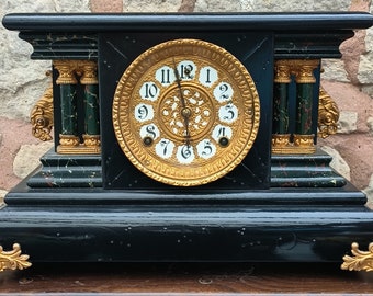 Antique WM. L. Gilbert Clock Company Mantel Clock, USA, (may Need