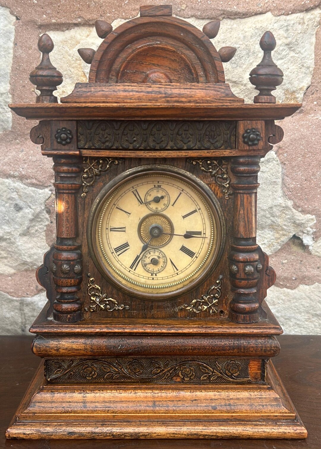 Fantastic Rare German Musical Alarm Mantel Clock - Ca 1880 - Etsy