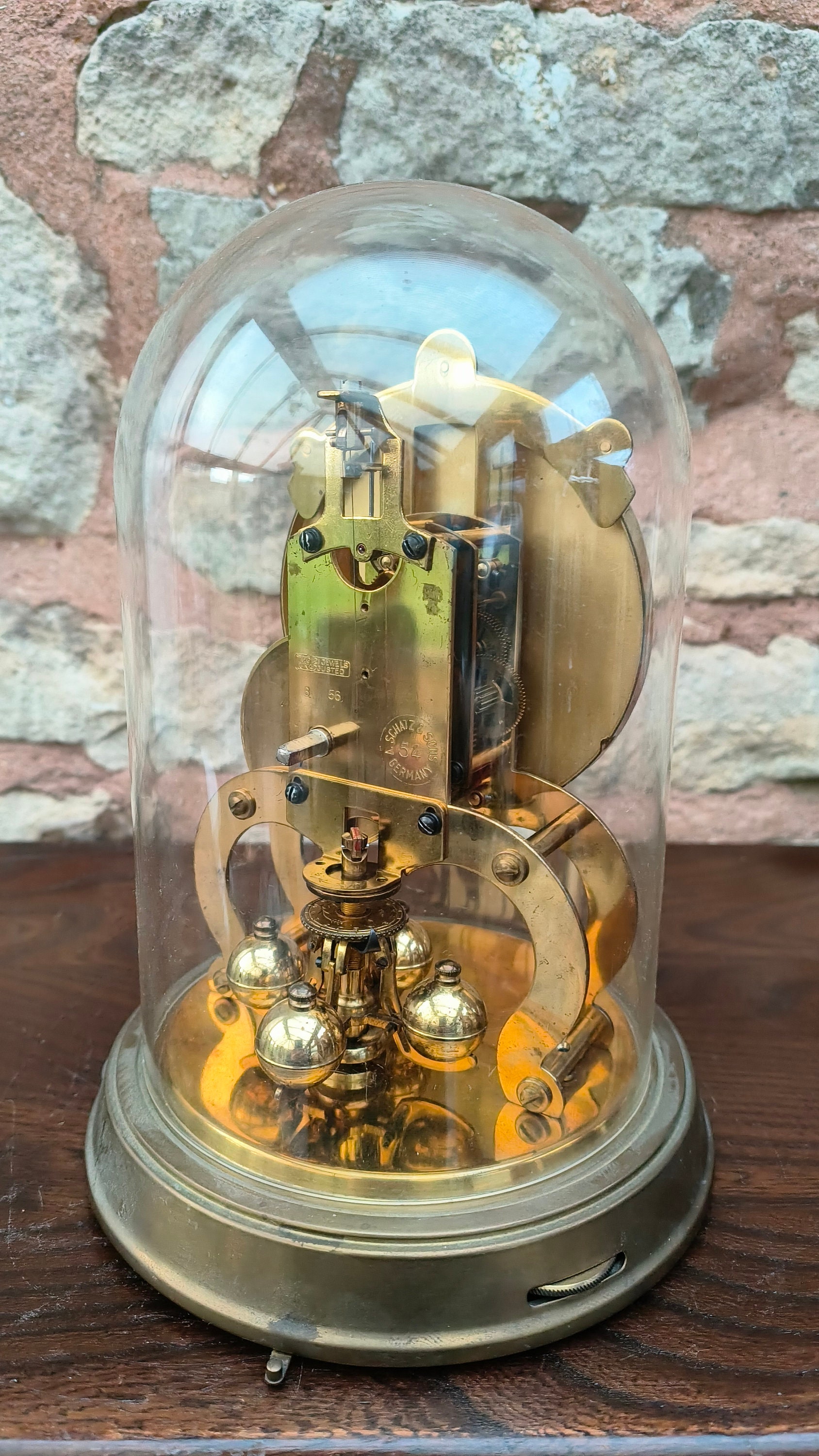 Vintage Schatz Torsion Clock - German Anniversary Mantel Clock - Etsy