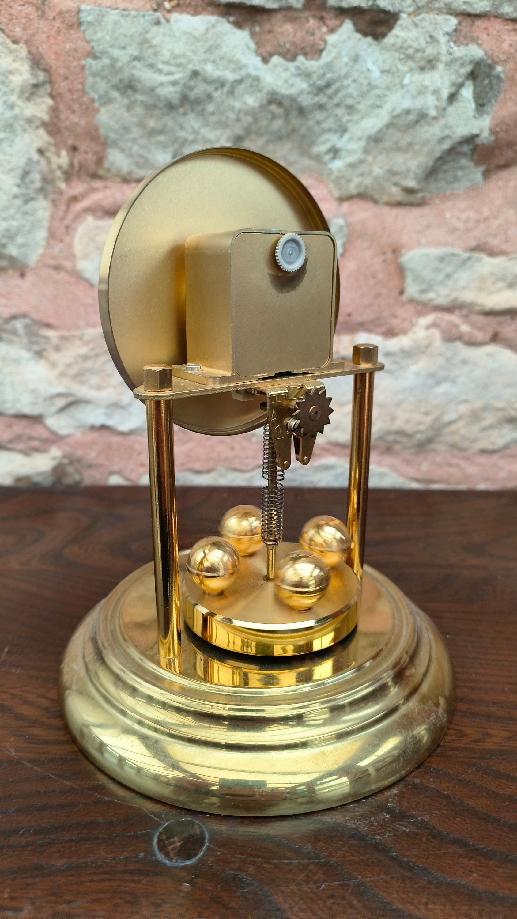 Vintage Hettich 400-day Torsion Clock - German Anniversary Mantel