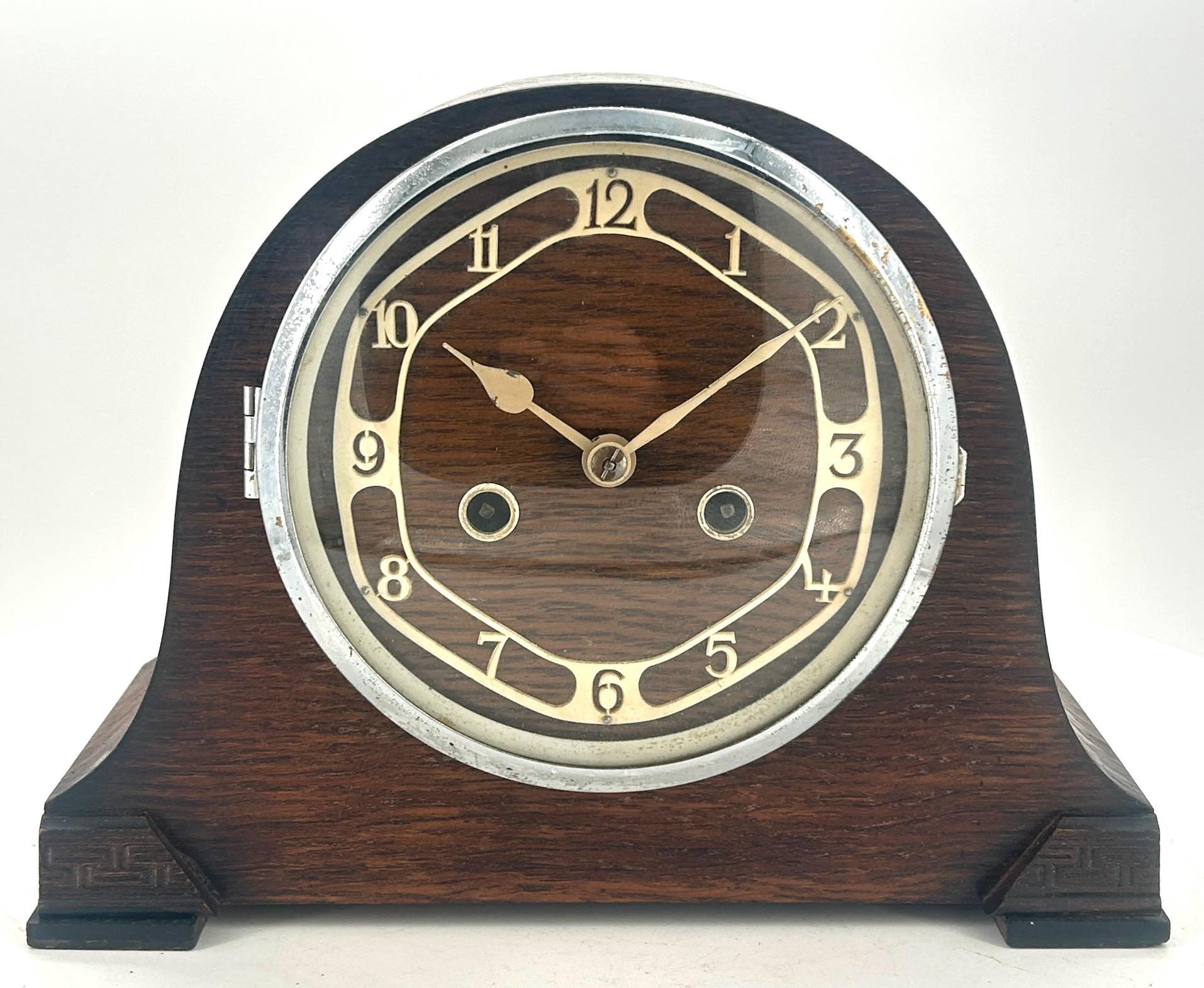 Stylish Retro Mantel Clock - Ca1920 - Etsy