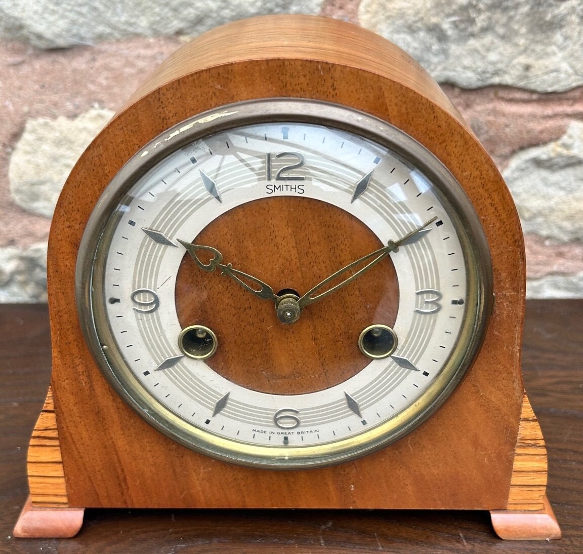 Montre De Bord Vintage Smiths 8 Jours - Remontage Manuel - Occasion - Fonctionnelle