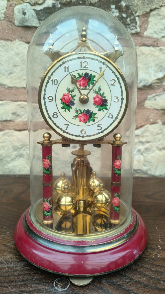 Lovely Vintage Prescott 400-day Torsion Clock - German Anniversary