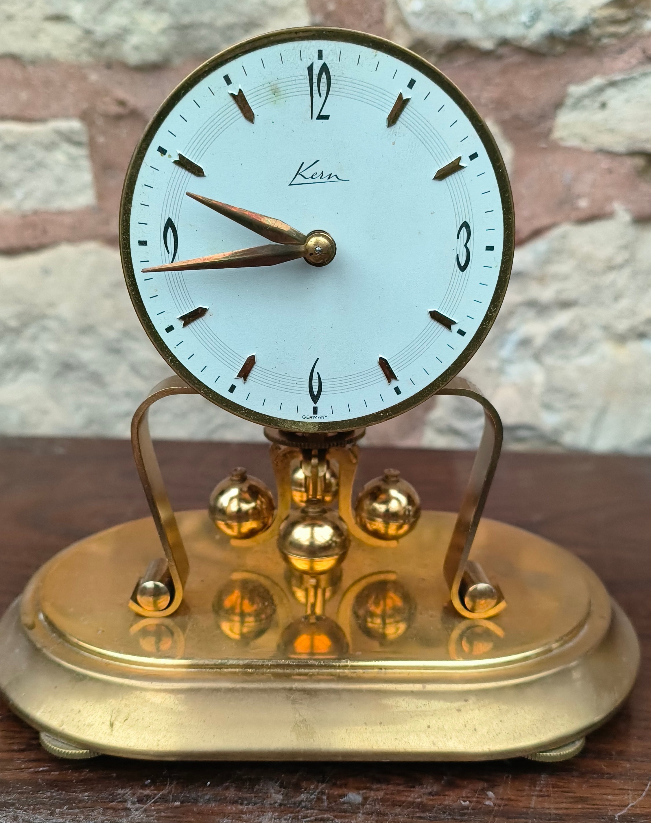 Vintage Kein 400-day Torsion Clock German Anniversary Mantel Clock