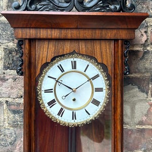 ハンブルグ・アメリカン社1930年頃ドイツ製キッチンクロック