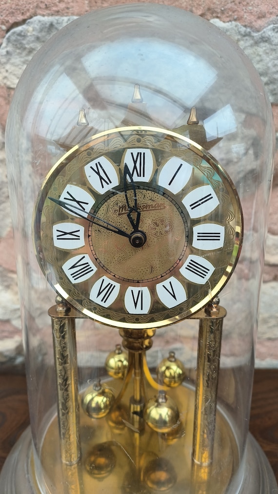 Marksman 400-day Torsion Clock - German Anniversary Mantel Clock