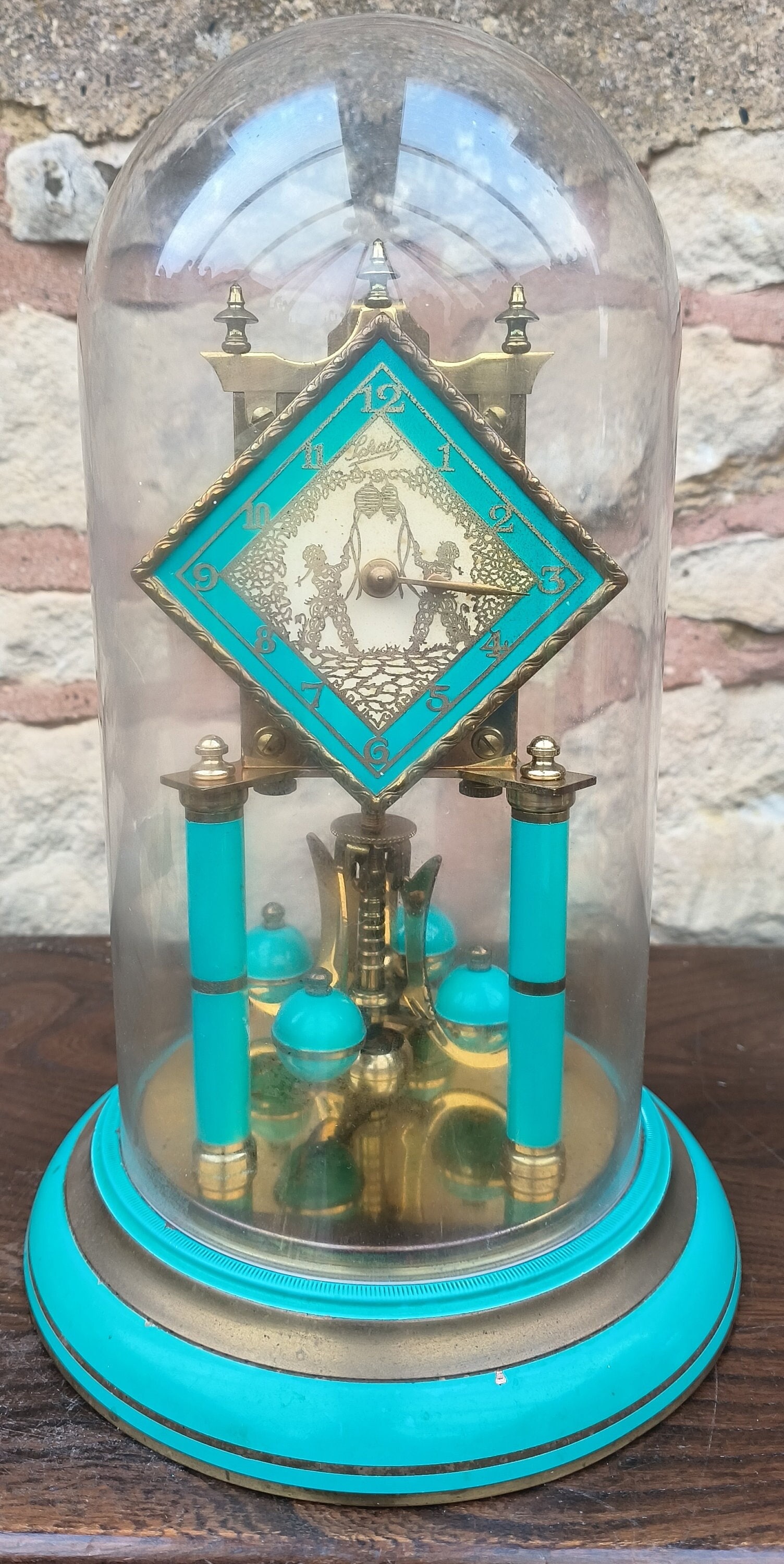 優*希様 時計12本セット ジャンク Rare Unusual Vintage Turquoise Finish Schatz Torsion Clock