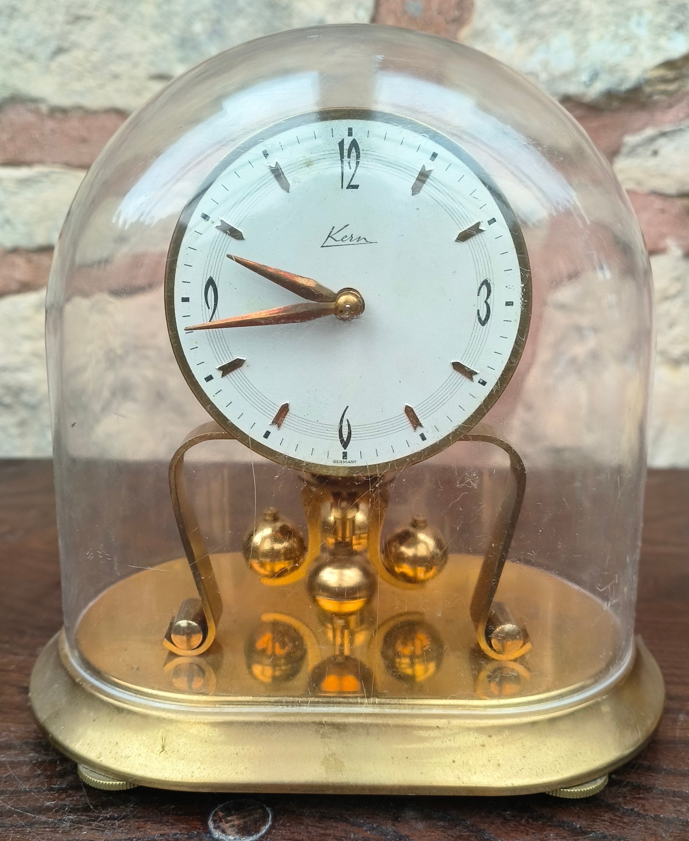 Vintage Kein 400-day Torsion Clock German Anniversary Mantel Clock