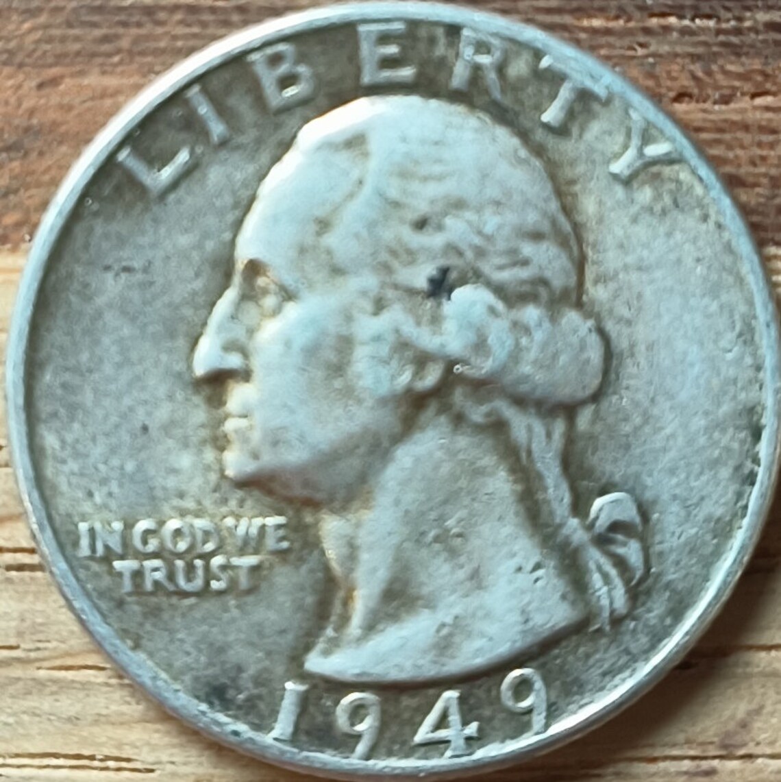 ERROR COIN 1974 QUARTER D MINT MARK visual data 8