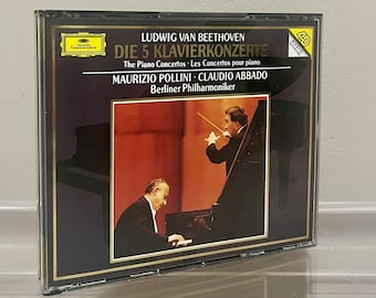 Coffret 3 CD Ludwig van Beethoven Pollini - Abbado orchestre Berlin musique classique