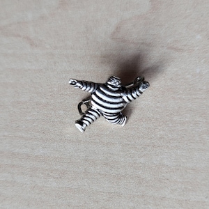 Vintage 1960s Michelin Brooch Bibendum Pin Classic Automotive Advertising Collectible