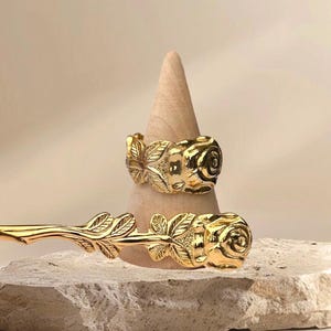 Bague Fantaisie Vintage Taille 72 - Accessoire Rétro Et Original - Occasion Bon État Général