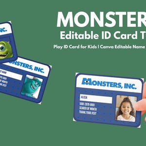 Monsters University Scare Card - Etsy