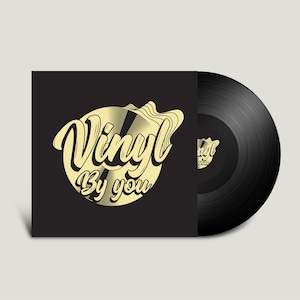 Anpassad vinylskiva med två sidors bild på vinyl 12" personlig mixtape-spellista 40 minuter med låtar Anpassade etiketter Omslag Fri frakt i USA