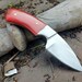 Premium Epoxy Resin Handcrafted Skinning Knife