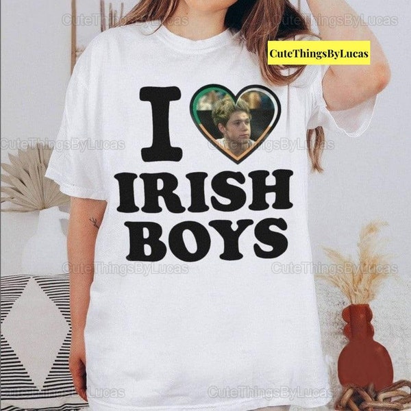 J’aime la chemise des garçons irlandais, la chemise Niall Horan, le t-shirt The Show, j’aime les irlandais, cadeau pour fan, tenue de concert, cadeau pour fan, tournée musicale S