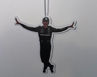 George Russell Meme Car Air Freshener