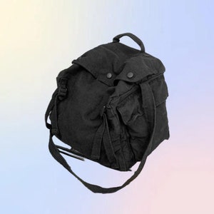 Canvas Bag for Women and Men,Crossbody Bag Shoulder Bag, Large Capacity Bag, Canvas Bag Summer,Multiple Pockets Messenger Bags,Daily Bag Black