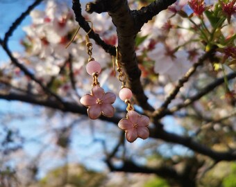 Boucles d’oreilles Sakura | Boucles d’oreilles minimalistes et personnalisable | Coffret cadeau